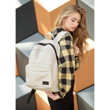 Жіночий рюкзак Sambag ZARD LST сірий 46 х 28 х 13 см (25018030)