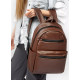 Жіночий рюкзак Sambag Zard LKTn шоколад 46 x 28 x 13 см (25058020)