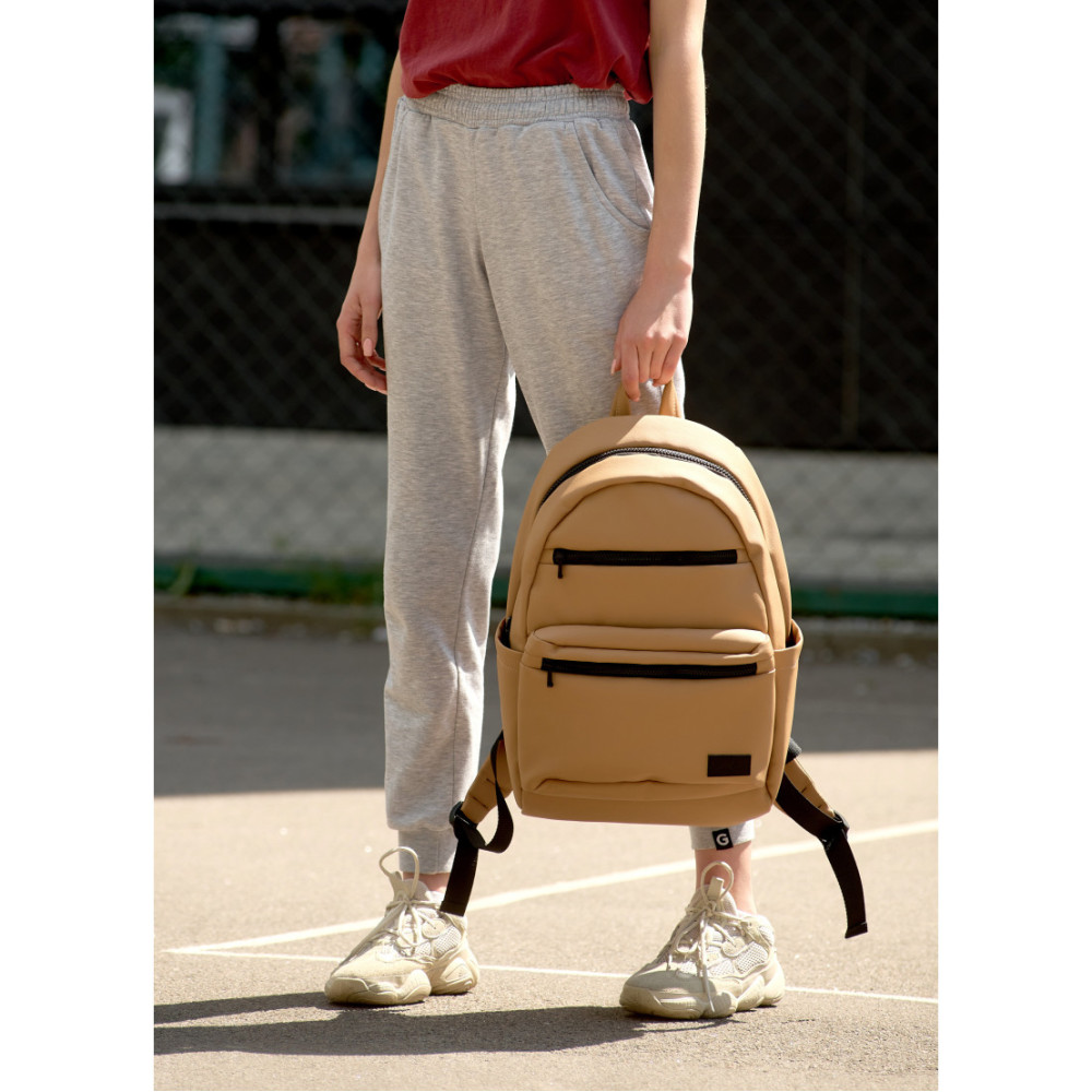 Рюкзак Sambag  Zard 0KTn бежевий 46 x 28 x 13 см (25058026)