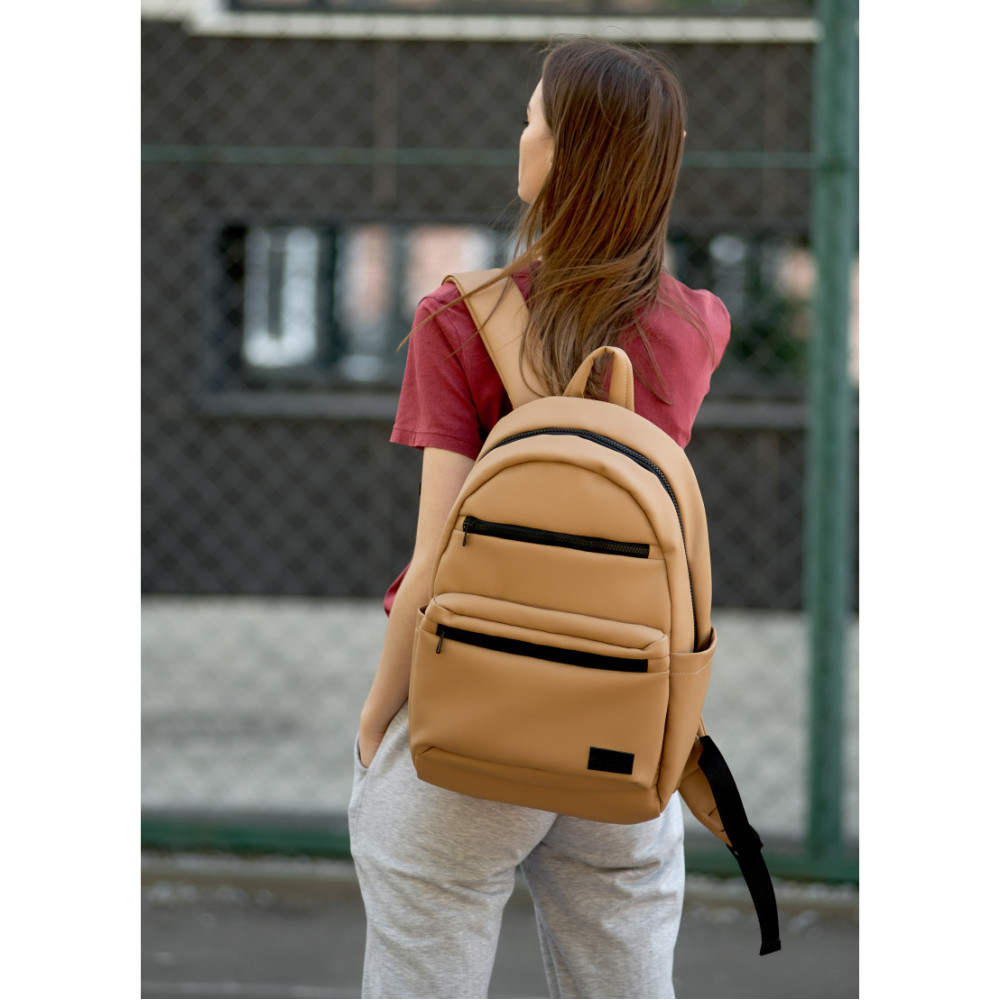 Рюкзак Sambag  Zard 0KTn бежевий 46 x 28 x 13 см (25058026)