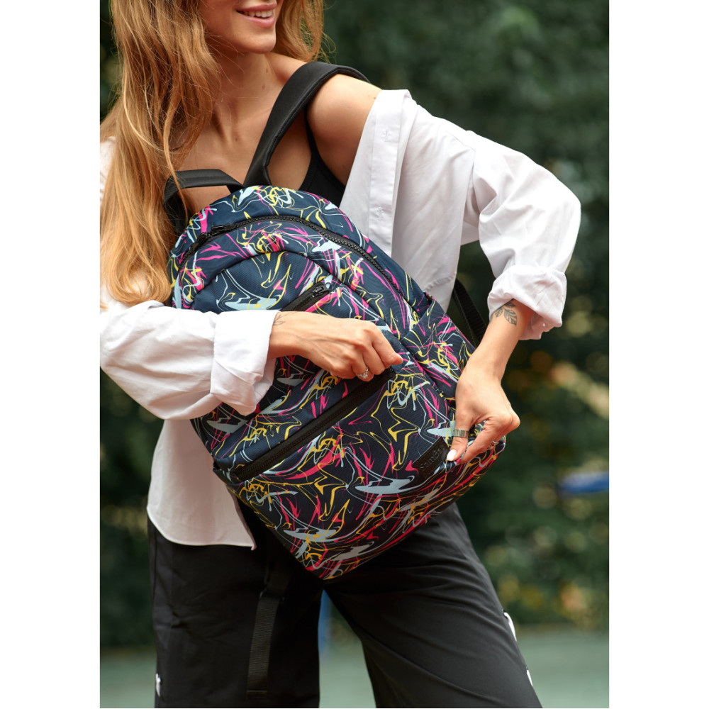 Жіночий рюкзак Sambag ZARD LKTN ABSTRACT 46 х 28 х 13 см (25058707)