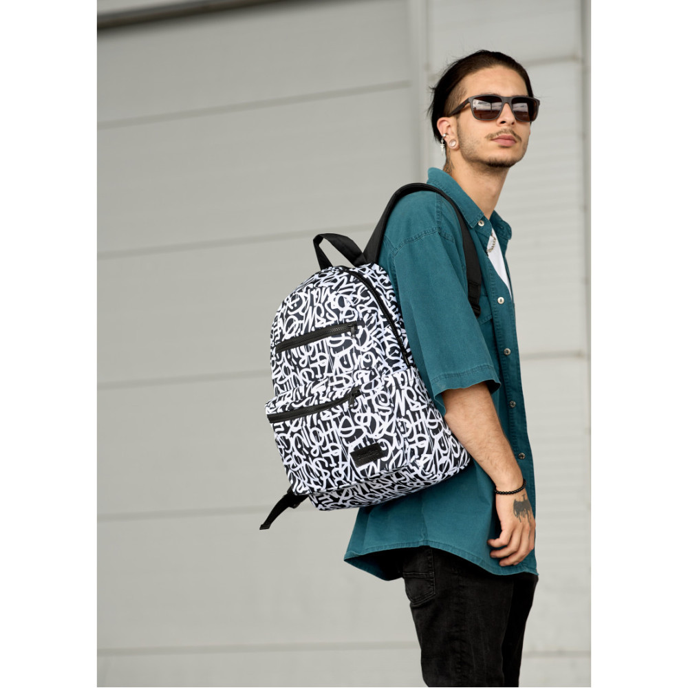 Чоловічий рюкзак Sambag ZARD LKT GRAPHITY 46 х 28 х 13 см (25058715m)