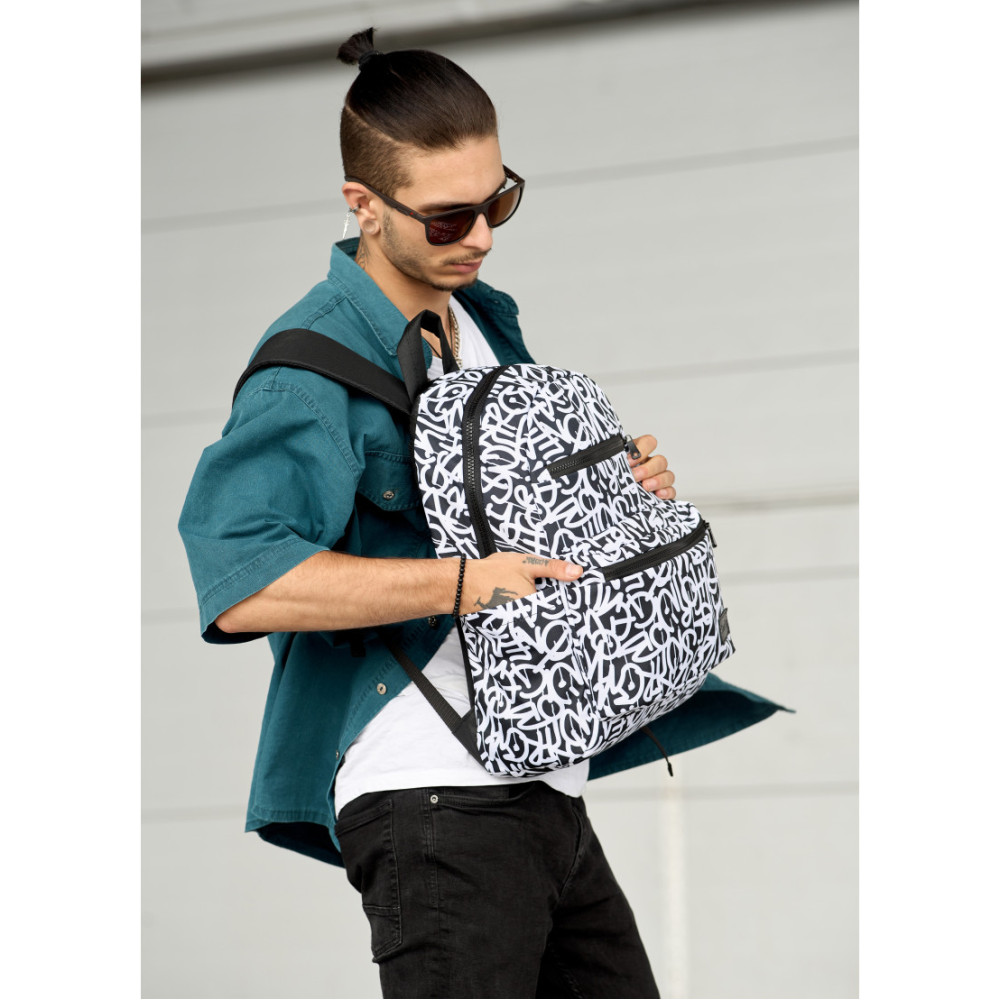 Чоловічий рюкзак Sambag ZARD LKT GRAPHITY 46 х 28 х 13 см (25058715m)
