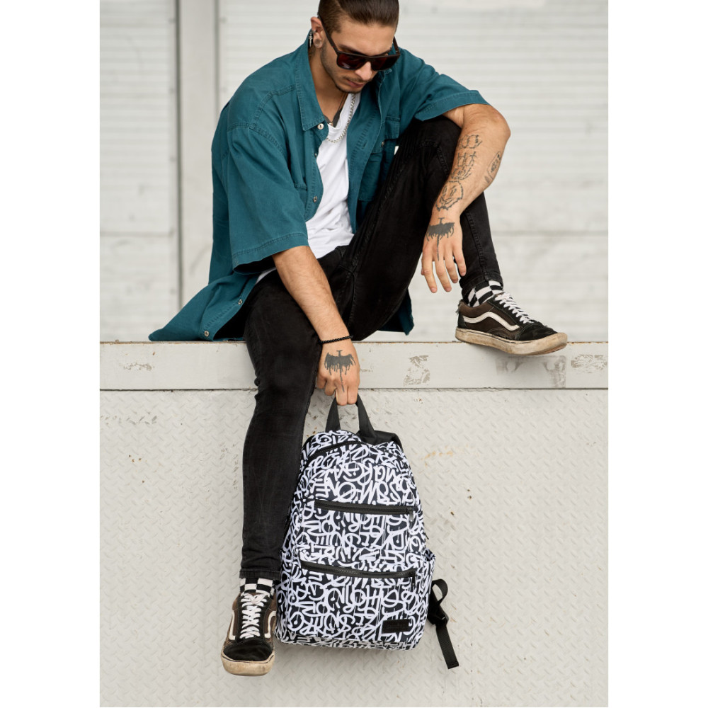 Чоловічий рюкзак Sambag ZARD LKT GRAPHITY 46 х 28 х 13 см (25058715m)