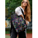 Жіночий рюкзак Sambag ZARD LRT чорний ABSTRACT 46 х 28 х 13 см (25088707)