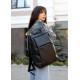 Жіночий рюкзак Sambag Zard QSH чорний 40 х 28 х 14 см (25428001)