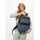 Женский рюкзак Sambag Zard MOD черно-синий 40 х 28 х 14 см (25438115)