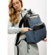 Женский рюкзак Sambag Zard MOD черно-синий 40 х 28 х 14 см (25438115)