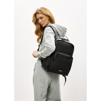 Жіночий рюкзак Sambag Zard MOD чорний 40 х 28 х 14 см (25438164)