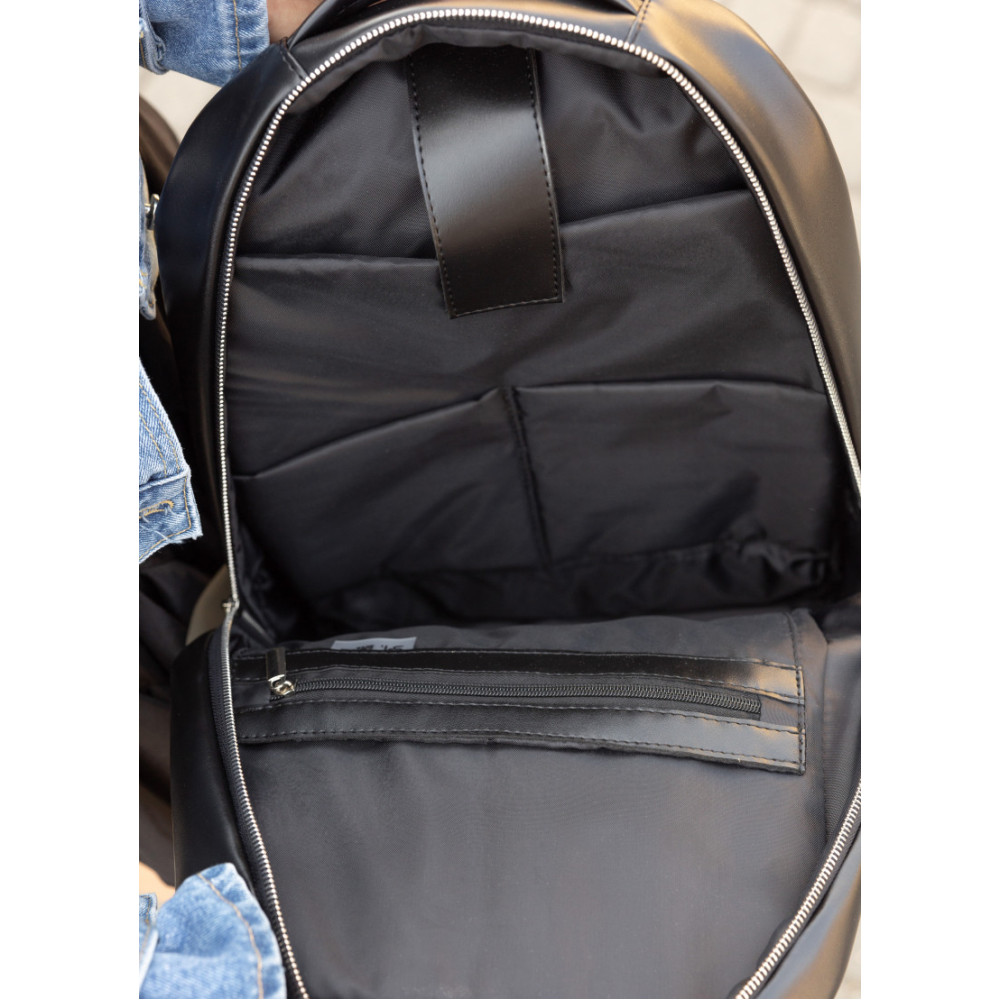 Женский рюкзак Sambag Zard Dart черный из хаки 44 х 31 х 15 см (25523119)