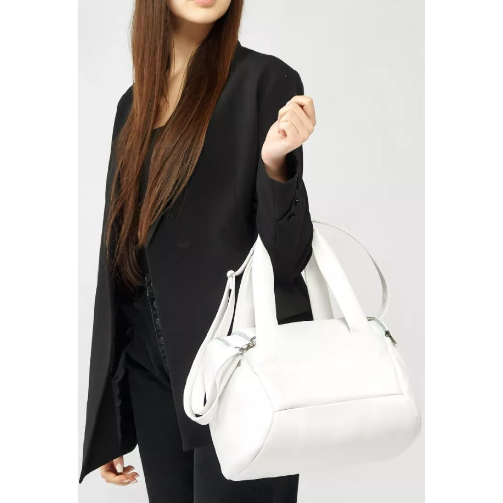 Спортивна сумка Sambag Vogue SQH біла 90024008