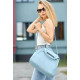 Жіноча спортивна cумка Sambag Vogue BKS блакитна 37 х 25 х 16 см (90153010)