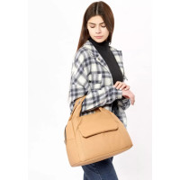 Спортивна сумка Sambag Vogue BKS бежева 37 x 25 x 16 см (90153026)
