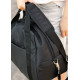 Женская спортивная сумка Sambag Vogue LQH черная тканевая 45 х 26 х 20 см (90221065)