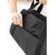 Чоловіча спортивна сумка Sambag Vogue LQH чорна тканева 45 х 26 х 20 см (90221065m)