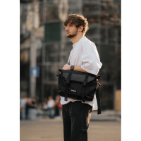 Чоловіча сумка Sambag DART Чорна 33 х 24 х 10 см (51311301m)