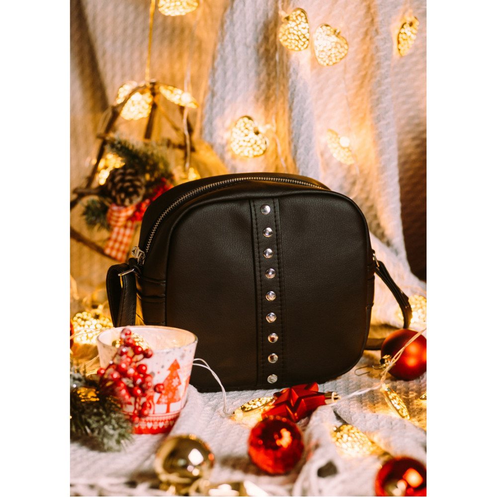 Сумка Sambag CBa кроссбоді чорна (50223001а)