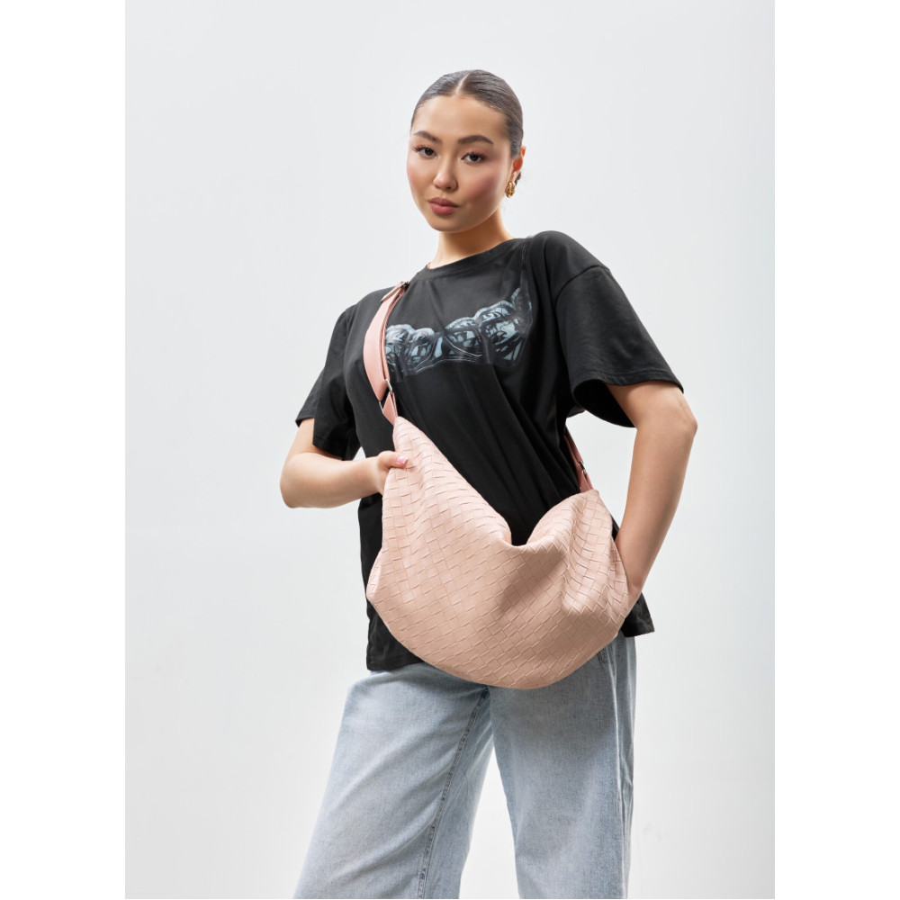 Женская сумка Sambag Bag-glove пудровая 50 х 28 х 5 см (53400066)