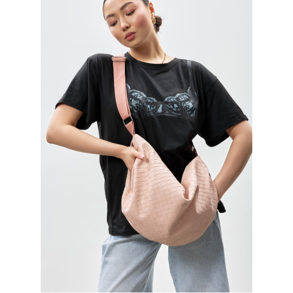 Женская сумка Sambag Bag-glove пудровая 50 х 28 х 5 см (53400066)