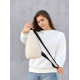 Сумка жіноча Sambag Polo Brooklyn молочна 29 х 19 х 6 см (83111011)