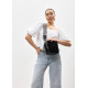 Жіноча кросбоді сумка Sambag Frame чорна 20 × 20 × 8 см (50223401)