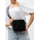 Жіноча кросбоді сумка Sambag Frame чорна 20 × 20 × 8 см (50223401)