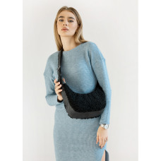 Женская сумка Sambag HOBO S DOLLY Черная 30 х 13 х 8 см (53100801)