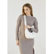 Сумка жіноча Sambag HOBO S DOLLY Біла 30 х 13 х 8 см (53100808)