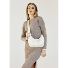 Женская сумка Sambag HOBO S DOLLY Белая 30 х 13 х 8 см (53100808)