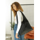 Сумка жіноча Sambag HOBO M чорний 35 х 40 х 8 см (53200001)