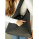 Сумка жіноча Sambag HOBO M чорний 35 х 40 х 8 см (53200001)