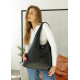 Сумка жіноча Sambag HOBO M чорний 35 х 40 х 8 см (53200001)