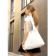 Сумка жіноча Sambag HOBO M білий 35 х 40 х 8 см (53200008)