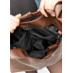 Женская сумка Sambag HOBO M шоколадная 35 х 40 х 8 см (53200020)