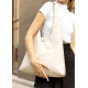 Сумка жіноча Sambag HOBO M білий 35 х 40 х 8 см (53200030)