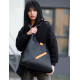Сумка жіноча Sambag HOBO M чорний 35 х 40 х 8 см (53200129)