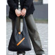Сумка жіноча Sambag HOBO M чорний 35 х 40 х 8 см (53200129)