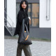 Сумка жіноча Sambag HOBO M чорний 35 х 40 х 8 см (53200129)