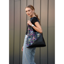 Женская сумка Sambag HOBO M "ABSTRACT" 35 х 40 х 8 см (53200710)