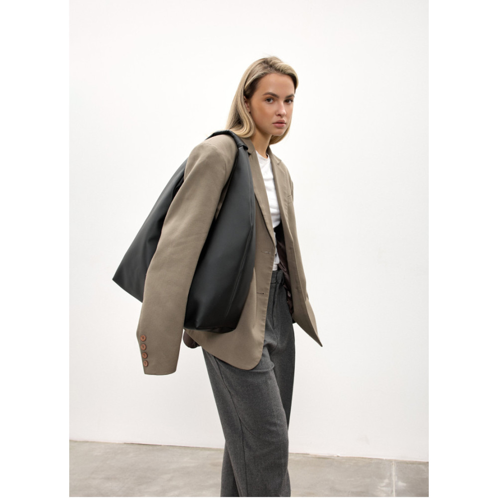 Женская сумка Sambag HOBO L черный 34 х 37 х 16 см (53300001)