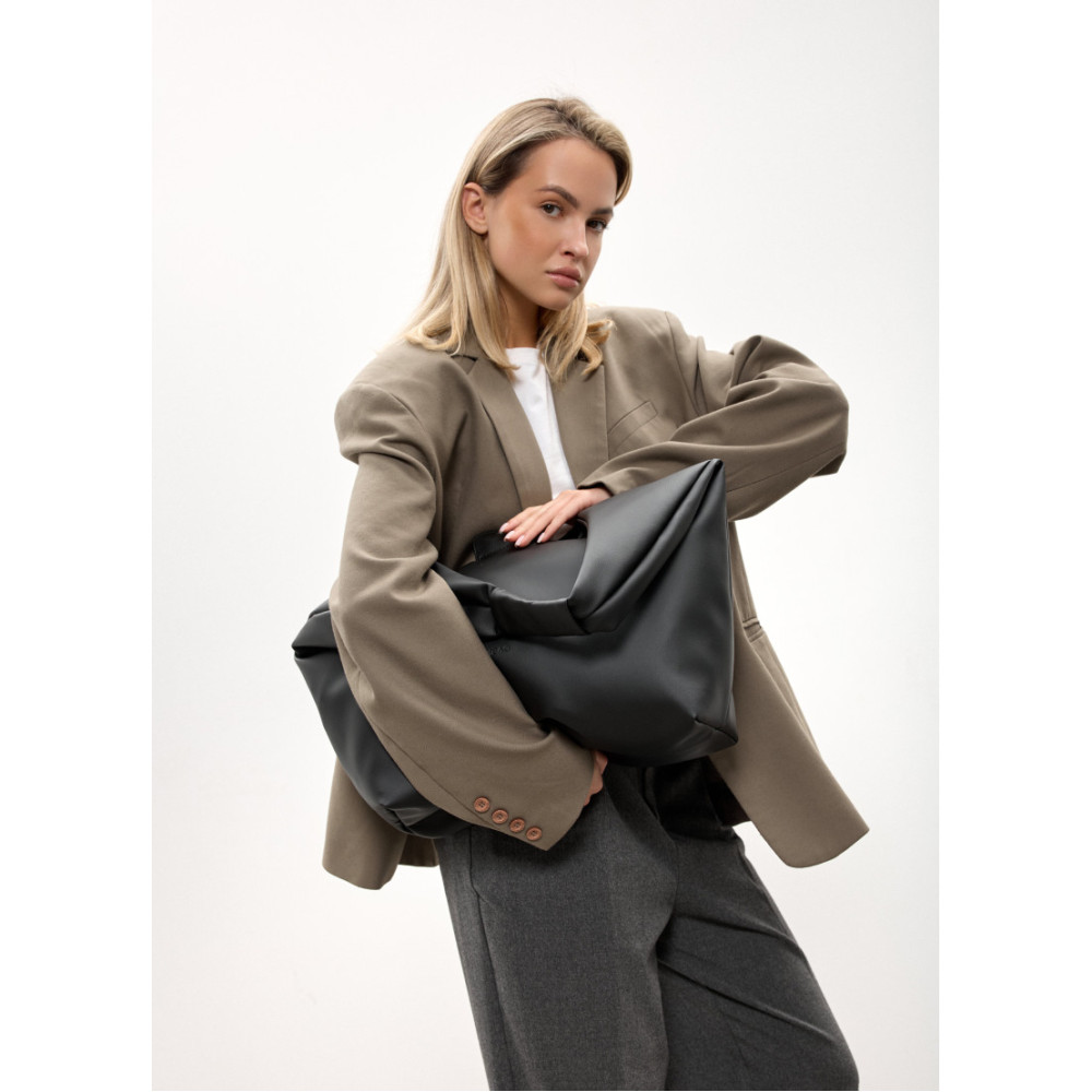 Женская сумка Sambag HOBO L черный 34 х 37 х 16 см (53300001)