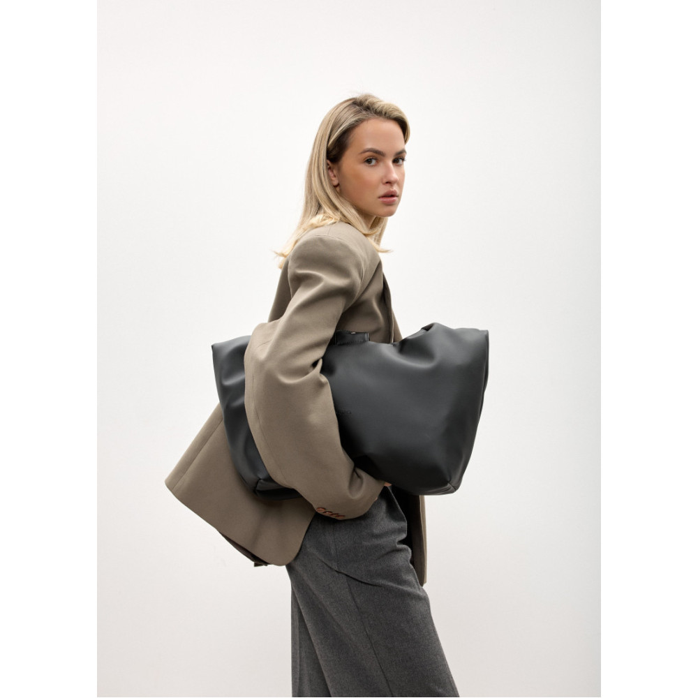 Женская сумка Sambag HOBO L черный 34 х 37 х 16 см (53300001)