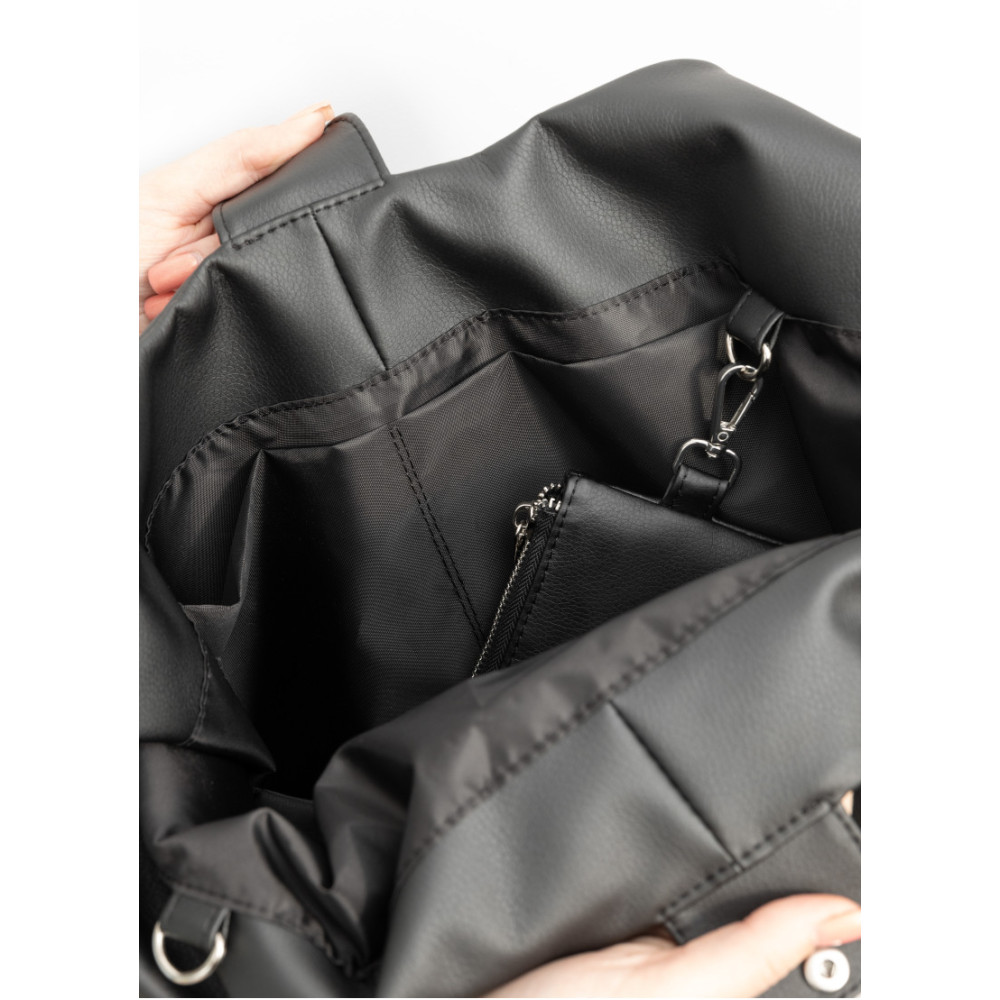 Женская сумка Sambag HOBO L черный 34 х 37 х 16 см (53300001)
