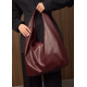 Женская сумка Sambag HOBO L бургунди 34 х 37 х 16 см (53300013)