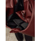 Женская сумка Sambag HOBO L бургунди 34 х 37 х 16 см (53300013)