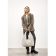 Женская сумка Sambag HOBO L серый 34 х 37 х 16 см (53300030)