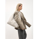 Женская сумка Sambag HOBO L серый 34 х 37 х 16 см (53300030)