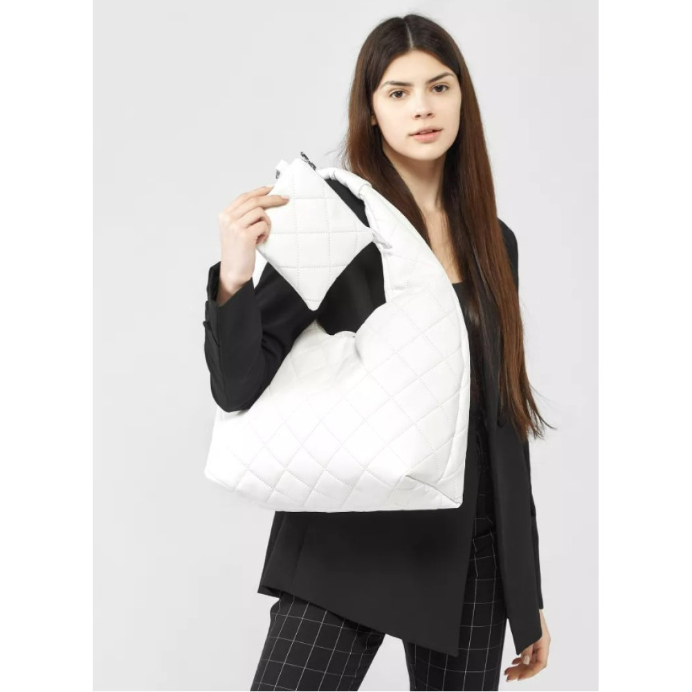 Сумка жіноча Sambag HOBO S сірий 34 х 37 х 16 см (53300038)