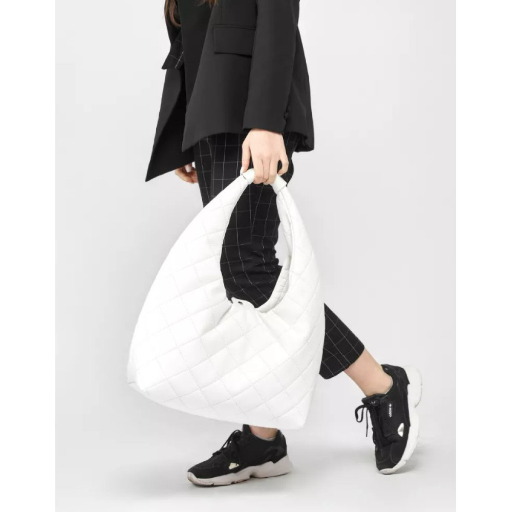 Сумка жіноча Sambag HOBO S сірий 34 х 37 х 16 см (53300038)