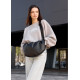 Сумка жіноча Sambag HOBO BAG-GLOVE Чорна 28 х 58 х 4 см (53400001)